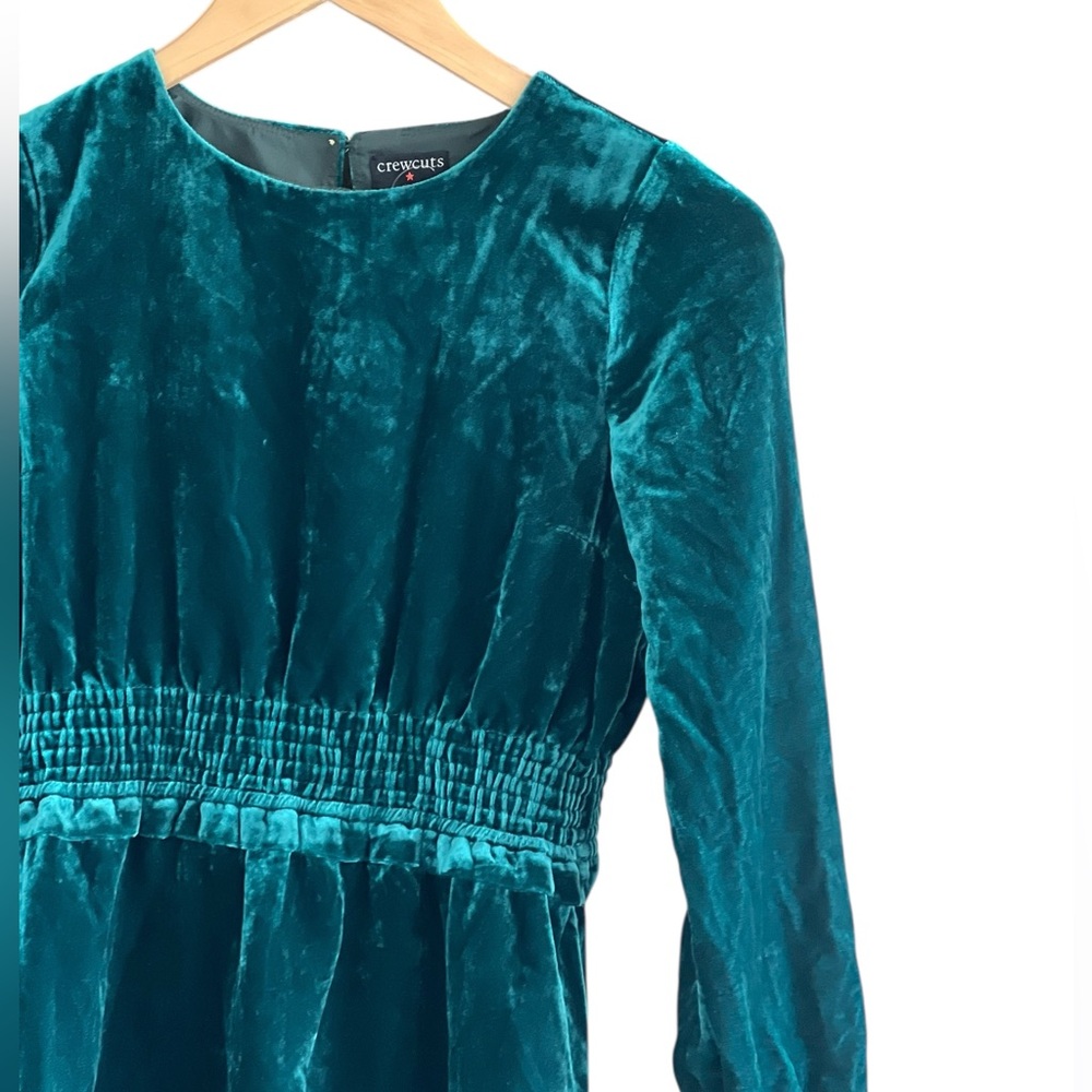 Crewcuts Girls' smocked velvet dress - Picture 4 of 9